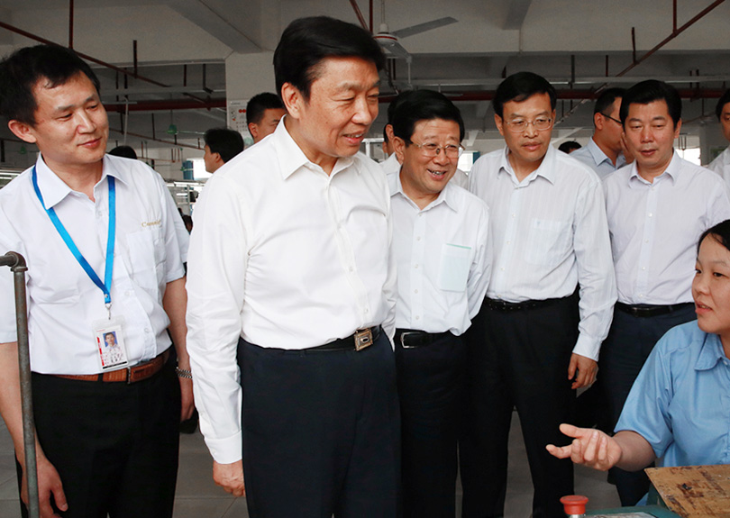 李源潮在佳禾调研纪实 李源潮在佳禾调研纪实